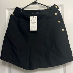 ZARA high waisted shorts